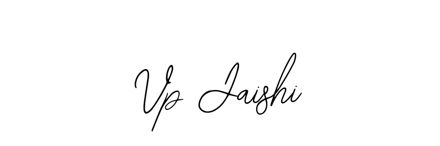 The best way (Bearetta-2O07w) to make a short signature is to pick only two or three words in your name. The name Vp Jaishi include a total of six letters. For converting this name. Vp Jaishi signature style 12 images and pictures png