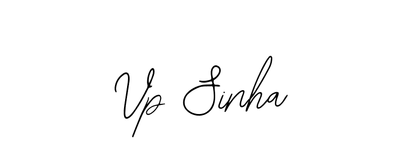 Also You can easily find your signature by using the search form. We will create Vp Sinha name handwritten signature images for you free of cost using Bearetta-2O07w sign style. Vp Sinha signature style 12 images and pictures png