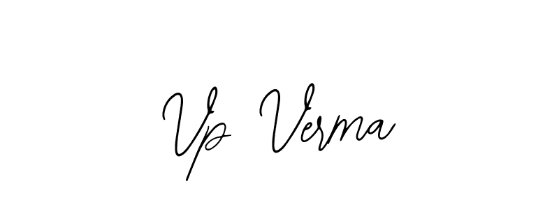 It looks lik you need a new signature style for name Vp Verma. Design unique handwritten (Bearetta-2O07w) signature with our free signature maker in just a few clicks. Vp Verma signature style 12 images and pictures png