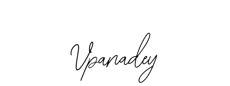 How to make Vpanadey name signature. Use Bearetta-2O07w style for creating short signs online. This is the latest handwritten sign. Vpanadey signature style 12 images and pictures png