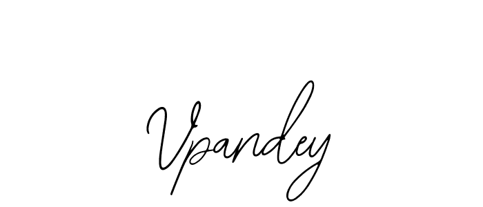 Use a signature maker to create a handwritten signature online. With this signature software, you can design (Bearetta-2O07w) your own signature for name Vpandey. Vpandey signature style 12 images and pictures png