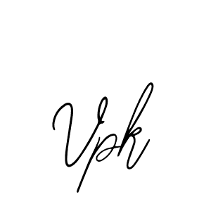 Also You can easily find your signature by using the search form. We will create Vpk name handwritten signature images for you free of cost using Bearetta-2O07w sign style. Vpk signature style 12 images and pictures png