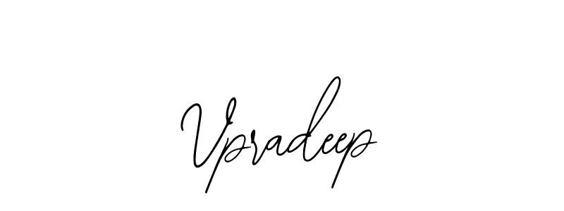 Make a beautiful signature design for name Vpradeep. Use this online signature maker to create a handwritten signature for free. Vpradeep signature style 12 images and pictures png