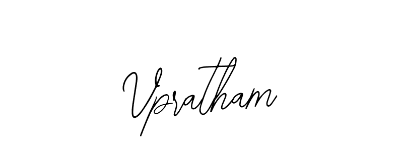 You should practise on your own different ways (Bearetta-2O07w) to write your name (Vpratham) in signature. don't let someone else do it for you. Vpratham signature style 12 images and pictures png