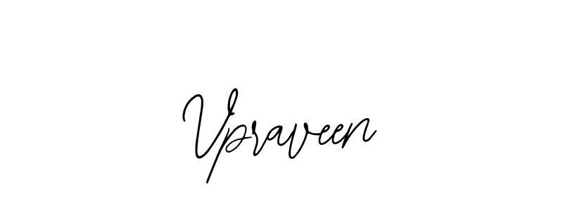Vpraveen stylish signature style. Best Handwritten Sign (Bearetta-2O07w) for my name. Handwritten Signature Collection Ideas for my name Vpraveen. Vpraveen signature style 12 images and pictures png