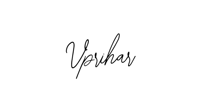 Also You can easily find your signature by using the search form. We will create Vprihar name handwritten signature images for you free of cost using Bearetta-2O07w sign style. Vprihar signature style 12 images and pictures png