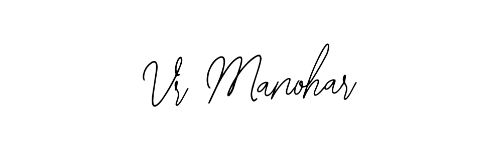 It looks lik you need a new signature style for name Vr Manohar. Design unique handwritten (Bearetta-2O07w) signature with our free signature maker in just a few clicks. Vr Manohar signature style 12 images and pictures png