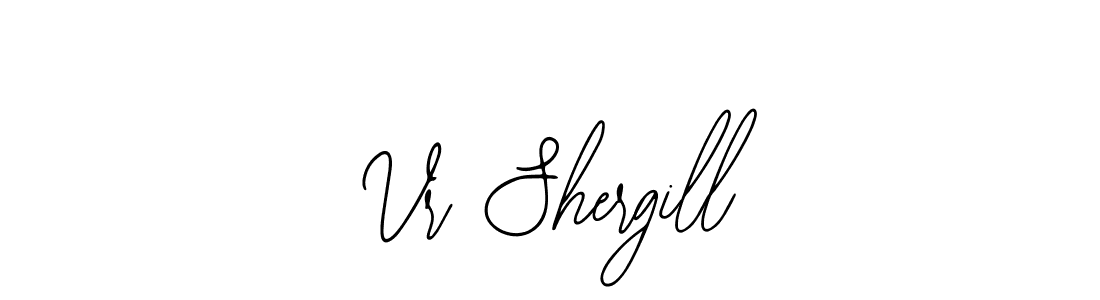 Bearetta-2O07w is a professional signature style that is perfect for those who want to add a touch of class to their signature. It is also a great choice for those who want to make their signature more unique. Get Vr Shergill name to fancy signature for free. Vr Shergill signature style 12 images and pictures png