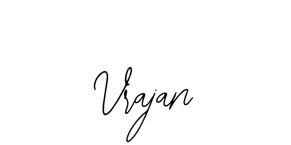 Also we have Vrajan name is the best signature style. Create professional handwritten signature collection using Bearetta-2O07w autograph style. Vrajan signature style 12 images and pictures png