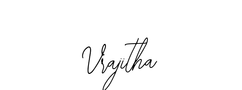 Also we have Vrajitha name is the best signature style. Create professional handwritten signature collection using Bearetta-2O07w autograph style. Vrajitha signature style 12 images and pictures png