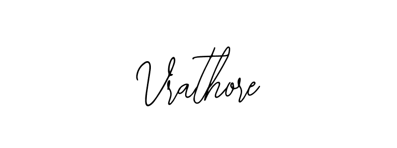 Make a beautiful signature design for name Vrathore. With this signature (Bearetta-2O07w) style, you can create a handwritten signature for free. Vrathore signature style 12 images and pictures png