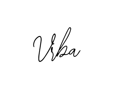 The best way (Bearetta-2O07w) to make a short signature is to pick only two or three words in your name. The name Vrba include a total of six letters. For converting this name. Vrba signature style 12 images and pictures png