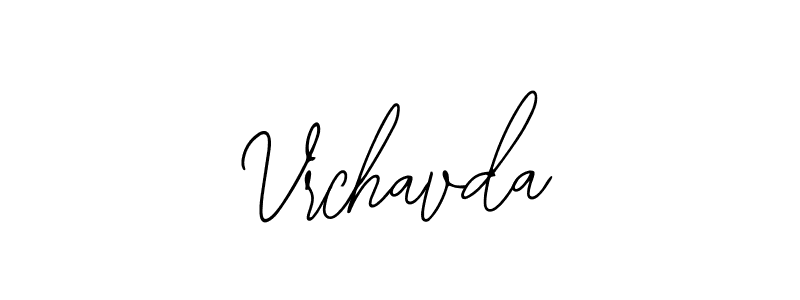 Design your own signature with our free online signature maker. With this signature software, you can create a handwritten (Bearetta-2O07w) signature for name Vrchavda. Vrchavda signature style 12 images and pictures png