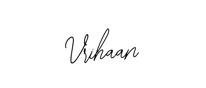 Also You can easily find your signature by using the search form. We will create Vrihaan name handwritten signature images for you free of cost using Bearetta-2O07w sign style. Vrihaan signature style 12 images and pictures png