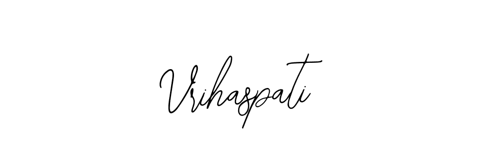Create a beautiful signature design for name Vrihaspati. With this signature (Bearetta-2O07w) fonts, you can make a handwritten signature for free. Vrihaspati signature style 12 images and pictures png