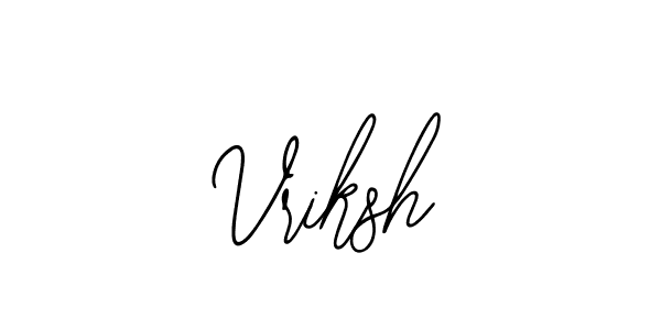 Vriksh stylish signature style. Best Handwritten Sign (Bearetta-2O07w) for my name. Handwritten Signature Collection Ideas for my name Vriksh. Vriksh signature style 12 images and pictures png