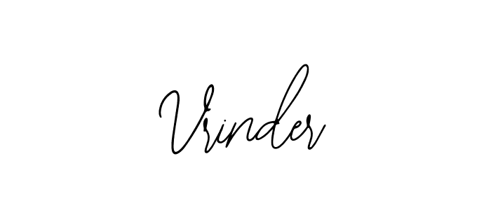 Create a beautiful signature design for name Vrinder. With this signature (Bearetta-2O07w) fonts, you can make a handwritten signature for free. Vrinder signature style 12 images and pictures png