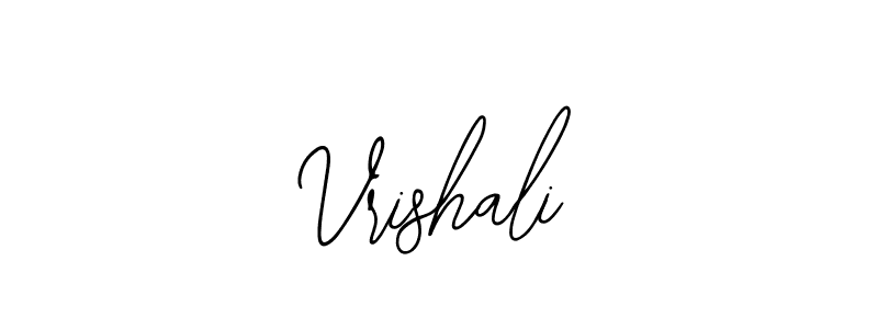 Design your own signature with our free online signature maker. With this signature software, you can create a handwritten (Bearetta-2O07w) signature for name Vrishali. Vrishali signature style 12 images and pictures png