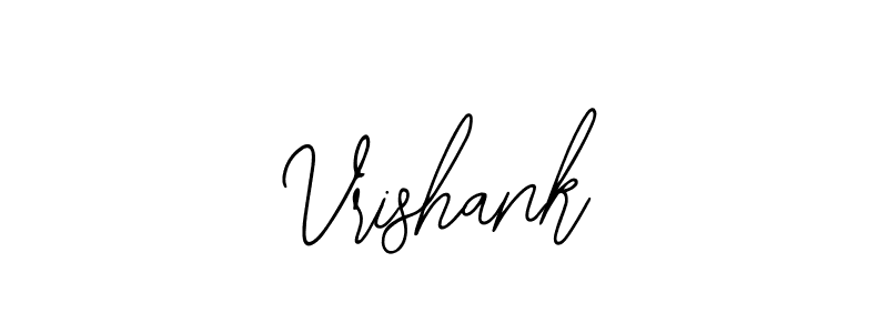 Use a signature maker to create a handwritten signature online. With this signature software, you can design (Bearetta-2O07w) your own signature for name Vrishank. Vrishank signature style 12 images and pictures png