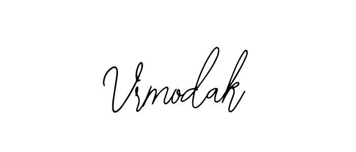 Vrmodak stylish signature style. Best Handwritten Sign (Bearetta-2O07w) for my name. Handwritten Signature Collection Ideas for my name Vrmodak. Vrmodak signature style 12 images and pictures png