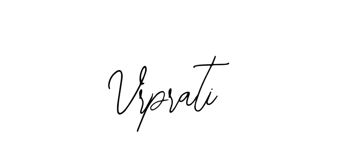 Vrprati stylish signature style. Best Handwritten Sign (Bearetta-2O07w) for my name. Handwritten Signature Collection Ideas for my name Vrprati. Vrprati signature style 12 images and pictures png