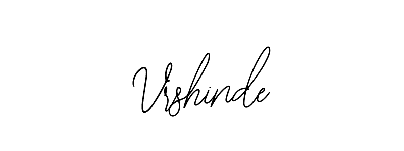 if you are searching for the best signature style for your name Vrshinde. so please give up your signature search. here we have designed multiple signature styles  using Bearetta-2O07w. Vrshinde signature style 12 images and pictures png