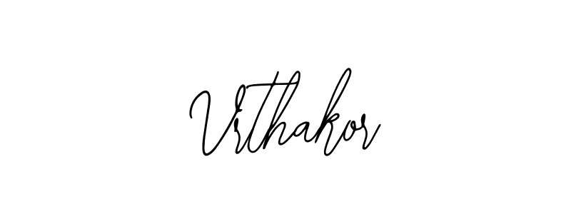 Make a beautiful signature design for name Vrthakor. Use this online signature maker to create a handwritten signature for free. Vrthakor signature style 12 images and pictures png