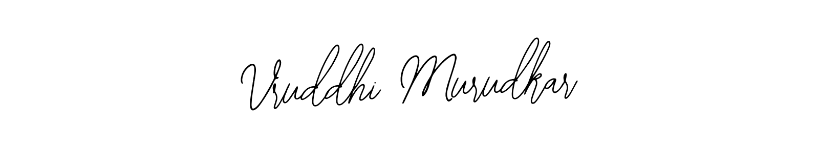 Make a beautiful signature design for name Vruddhi Murudkar. Use this online signature maker to create a handwritten signature for free. Vruddhi Murudkar signature style 12 images and pictures png