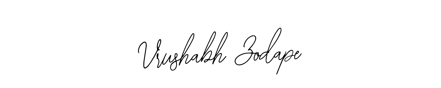 It looks lik you need a new signature style for name Vrushabh Zodape. Design unique handwritten (Bearetta-2O07w) signature with our free signature maker in just a few clicks. Vrushabh Zodape signature style 12 images and pictures png