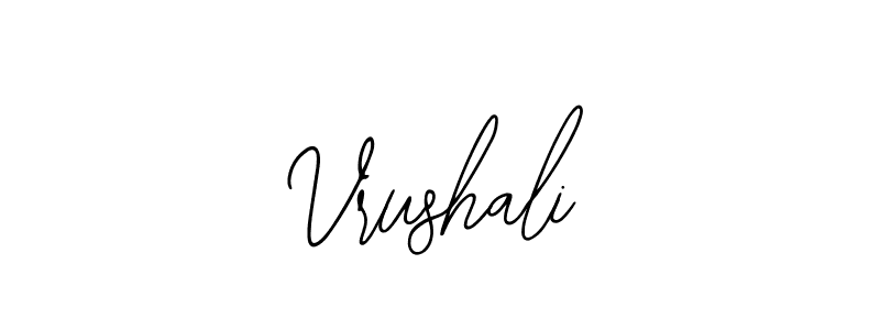 if you are searching for the best signature style for your name Vrushali. so please give up your signature search. here we have designed multiple signature styles  using Bearetta-2O07w. Vrushali signature style 12 images and pictures png