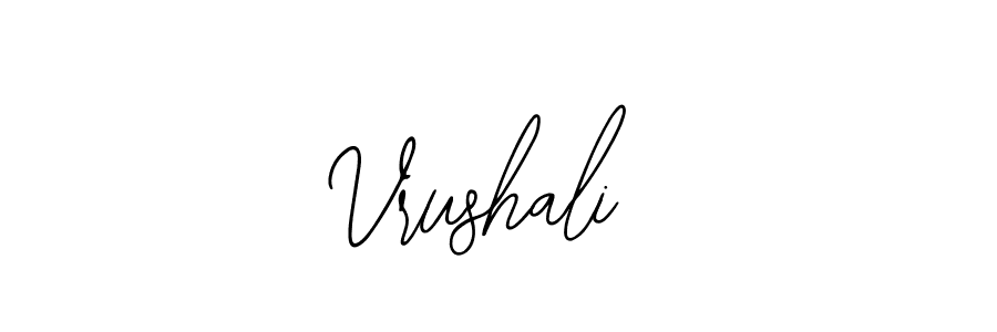 How to make Vrushali  signature? Bearetta-2O07w is a professional autograph style. Create handwritten signature for Vrushali  name. Vrushali  signature style 12 images and pictures png