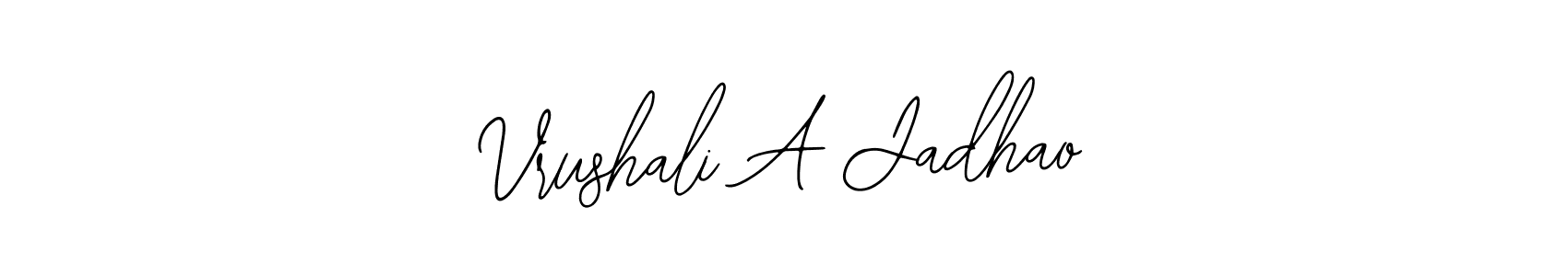 Here are the top 10 professional signature styles for the name Vrushali A Jadhao. These are the best autograph styles you can use for your name. Vrushali A Jadhao signature style 12 images and pictures png