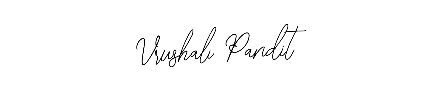 Make a beautiful signature design for name Vrushali Pandit. With this signature (Bearetta-2O07w) style, you can create a handwritten signature for free. Vrushali Pandit signature style 12 images and pictures png