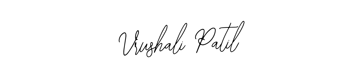 Make a beautiful signature design for name Vrushali Patil. With this signature (Bearetta-2O07w) style, you can create a handwritten signature for free. Vrushali Patil signature style 12 images and pictures png