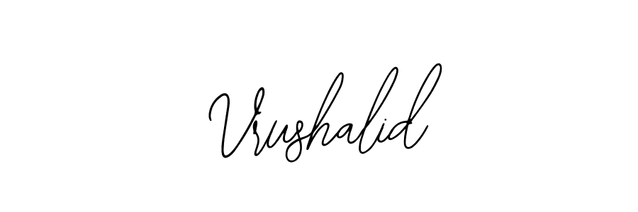 Similarly Bearetta-2O07w is the best handwritten signature design. Signature creator online .You can use it as an online autograph creator for name Vrushalid. Vrushalid signature style 12 images and pictures png
