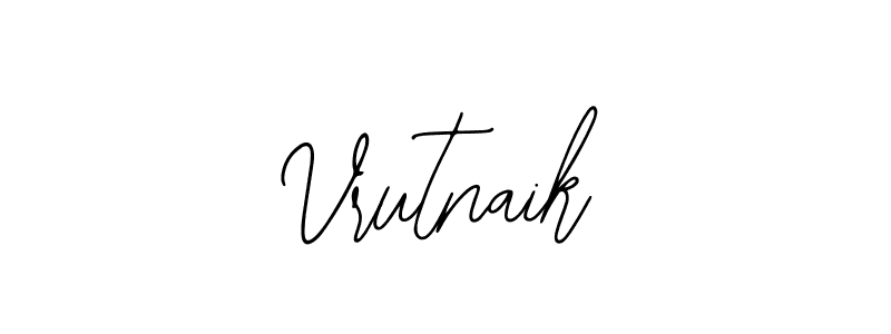 Make a beautiful signature design for name Vrutnaik. With this signature (Bearetta-2O07w) style, you can create a handwritten signature for free. Vrutnaik signature style 12 images and pictures png