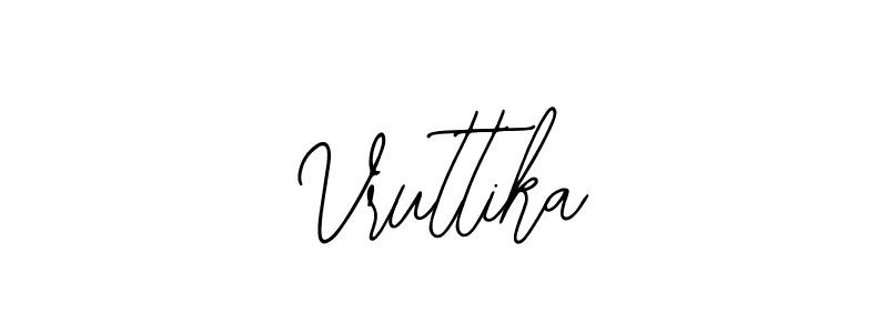 How to make Vruttika signature? Bearetta-2O07w is a professional autograph style. Create handwritten signature for Vruttika name. Vruttika signature style 12 images and pictures png