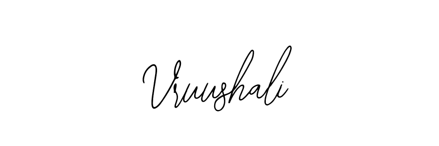 How to make Vruushali signature? Bearetta-2O07w is a professional autograph style. Create handwritten signature for Vruushali name. Vruushali signature style 12 images and pictures png