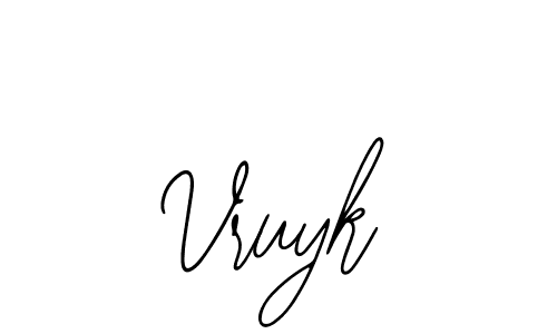 Create a beautiful signature design for name Vruyk. With this signature (Bearetta-2O07w) fonts, you can make a handwritten signature for free. Vruyk signature style 12 images and pictures png