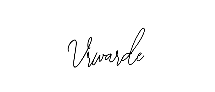 Vrwarde stylish signature style. Best Handwritten Sign (Bearetta-2O07w) for my name. Handwritten Signature Collection Ideas for my name Vrwarde. Vrwarde signature style 12 images and pictures png