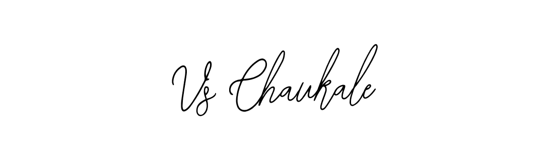 Similarly Bearetta-2O07w is the best handwritten signature design. Signature creator online .You can use it as an online autograph creator for name Vs Chaukale. Vs Chaukale signature style 12 images and pictures png