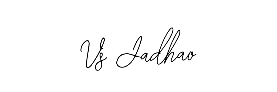 Make a beautiful signature design for name Vs Jadhao. Use this online signature maker to create a handwritten signature for free. Vs Jadhao signature style 12 images and pictures png