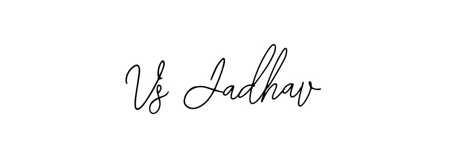 Bearetta-2O07w is a professional signature style that is perfect for those who want to add a touch of class to their signature. It is also a great choice for those who want to make their signature more unique. Get Vs Jadhav name to fancy signature for free. Vs Jadhav signature style 12 images and pictures png