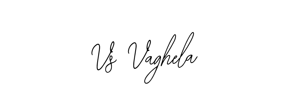 How to Draw Vs Vaghela signature style? Bearetta-2O07w is a latest design signature styles for name Vs Vaghela. Vs Vaghela signature style 12 images and pictures png