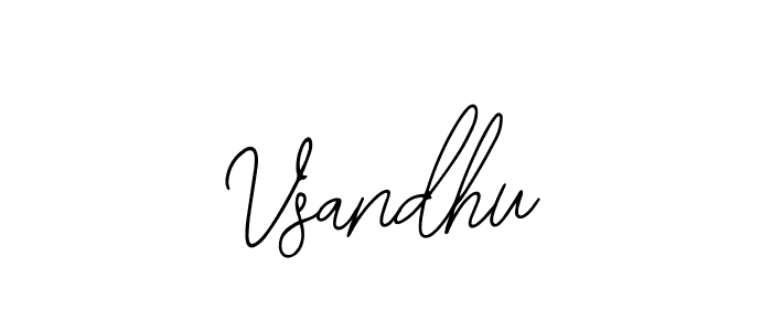How to Draw Vsandhu signature style? Bearetta-2O07w is a latest design signature styles for name Vsandhu. Vsandhu signature style 12 images and pictures png