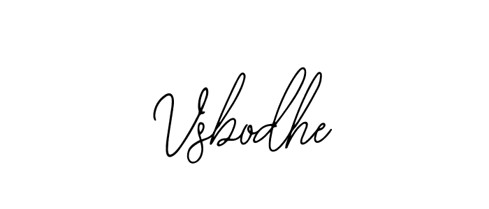 Vsbodhe stylish signature style. Best Handwritten Sign (Bearetta-2O07w) for my name. Handwritten Signature Collection Ideas for my name Vsbodhe. Vsbodhe signature style 12 images and pictures png