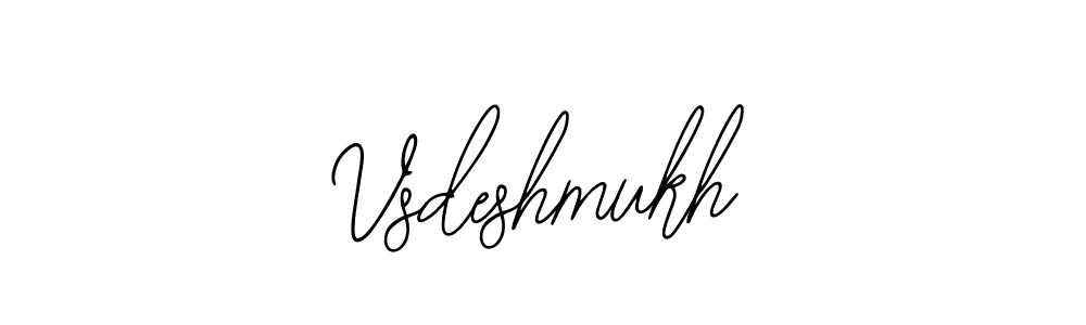 if you are searching for the best signature style for your name Vsdeshmukh. so please give up your signature search. here we have designed multiple signature styles  using Bearetta-2O07w. Vsdeshmukh signature style 12 images and pictures png