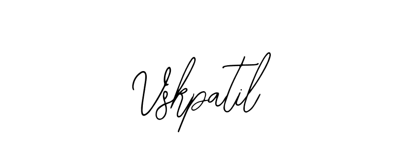 It looks lik you need a new signature style for name Vskpatil. Design unique handwritten (Bearetta-2O07w) signature with our free signature maker in just a few clicks. Vskpatil signature style 12 images and pictures png
