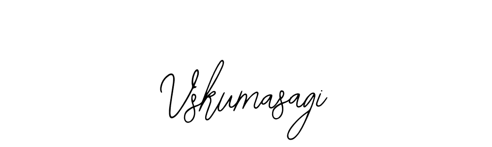 Bearetta-2O07w is a professional signature style that is perfect for those who want to add a touch of class to their signature. It is also a great choice for those who want to make their signature more unique. Get Vskumasagi name to fancy signature for free. Vskumasagi signature style 12 images and pictures png