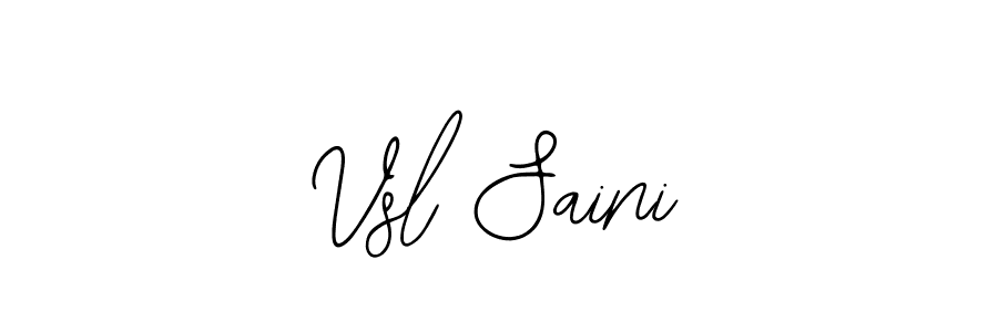 You can use this online signature creator to create a handwritten signature for the name Vsl Saini. This is the best online autograph maker. Vsl Saini signature style 12 images and pictures png